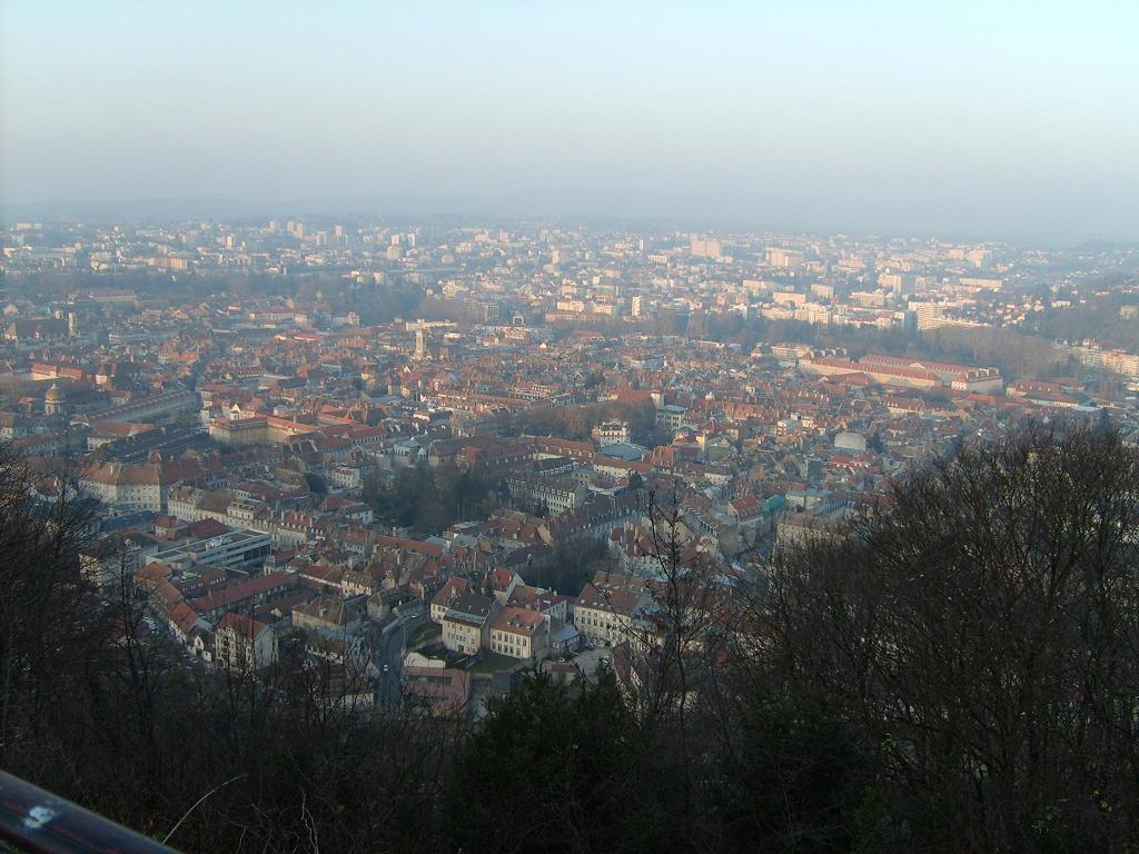 Centre ville de Besancon (25), France